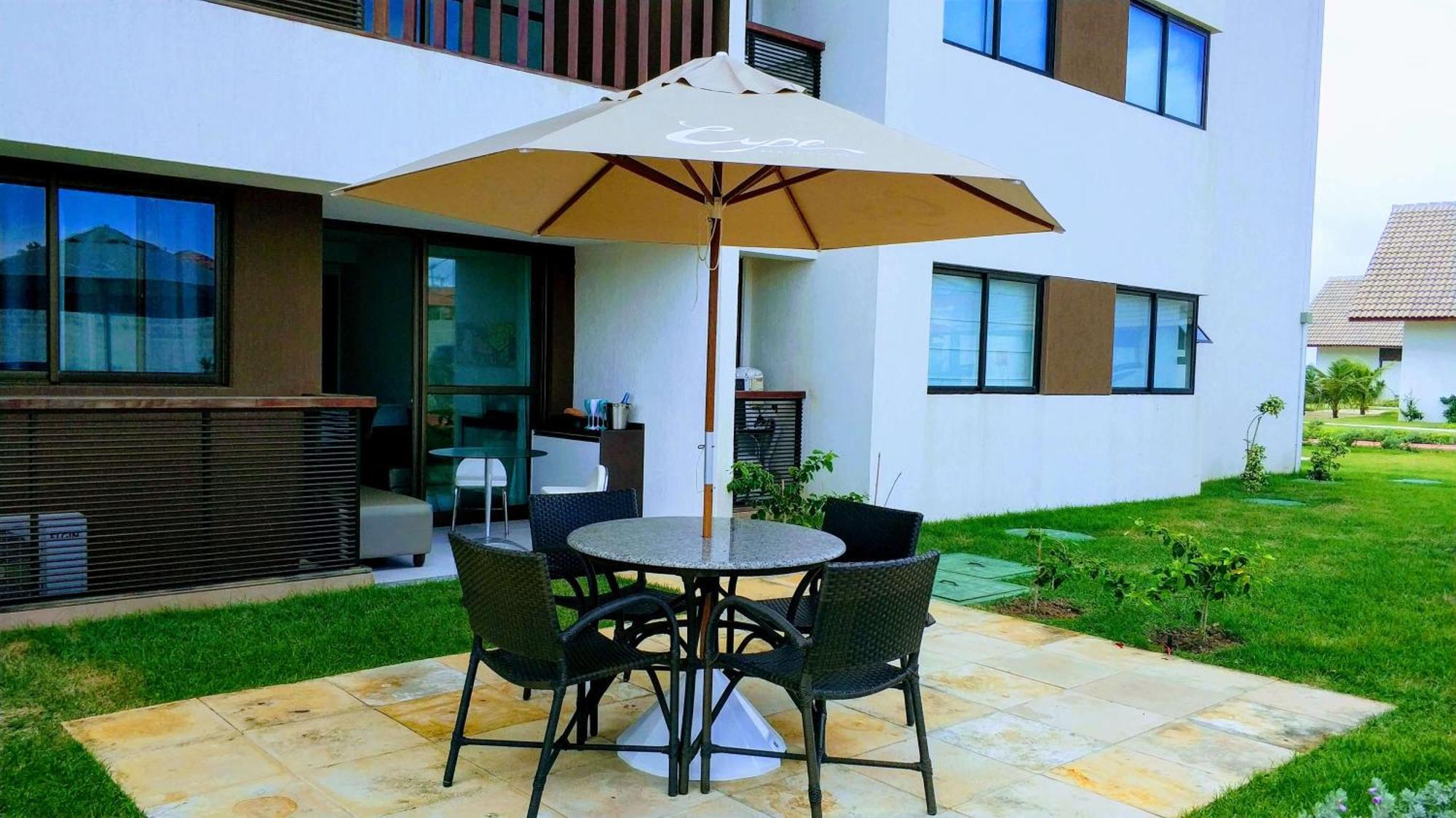 Flat Terreo Beira-Mar No Resort Cupe Beach Living Em Pôrto das Galinhas Eksteriør billede